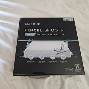 Malouf Tencel Smooth Mattress Protector - Full Size